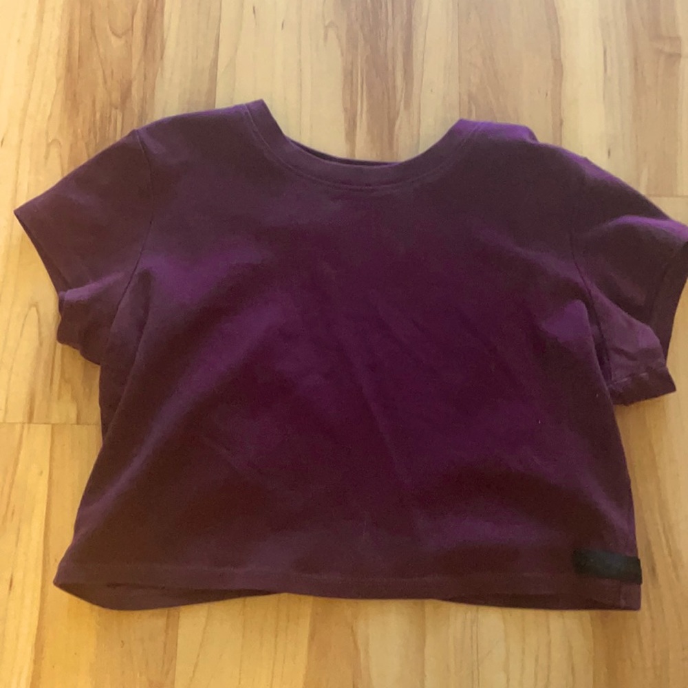 Alphabet crop top